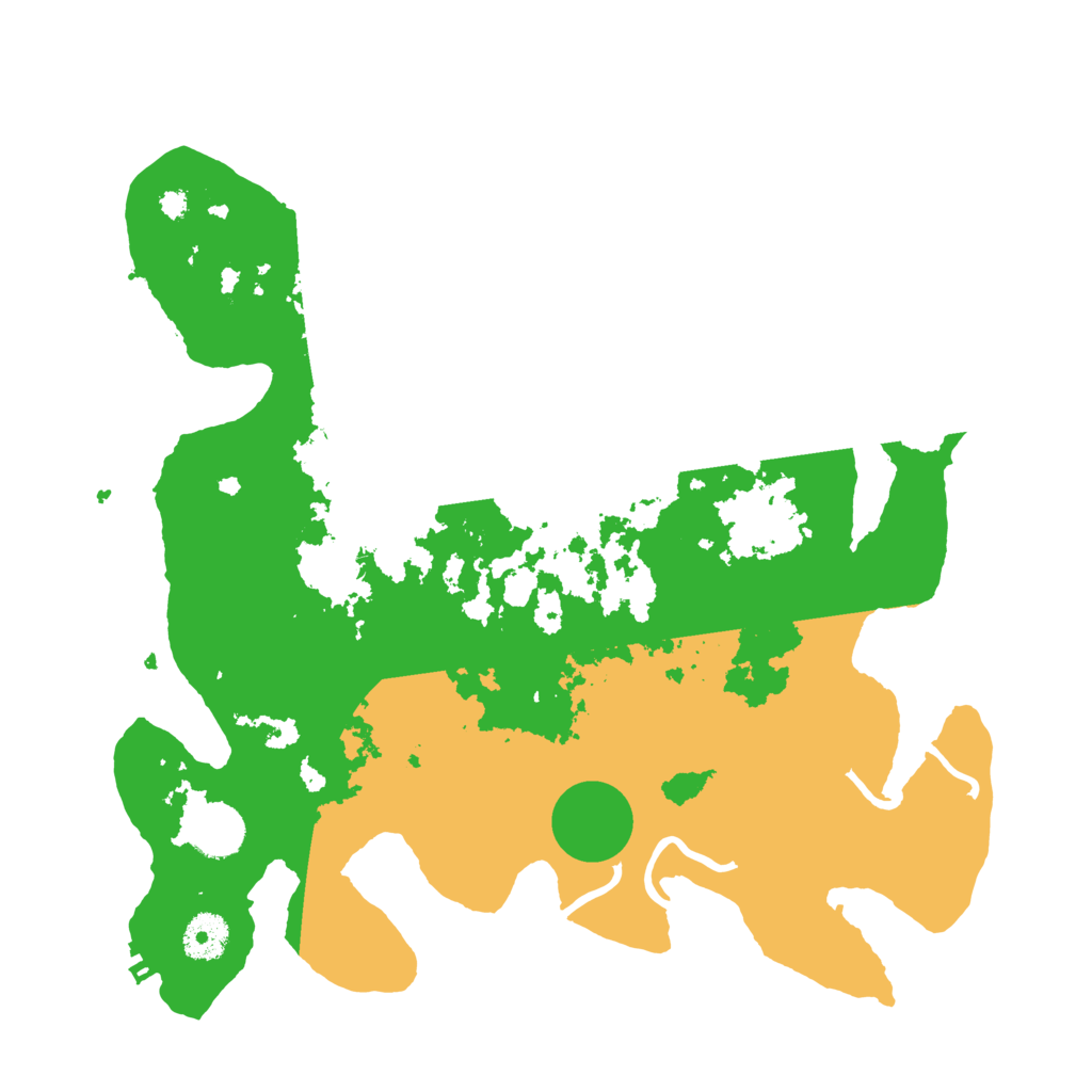 Biome Rust Map: Procedural Map, Size: 3550, Seed: 940712