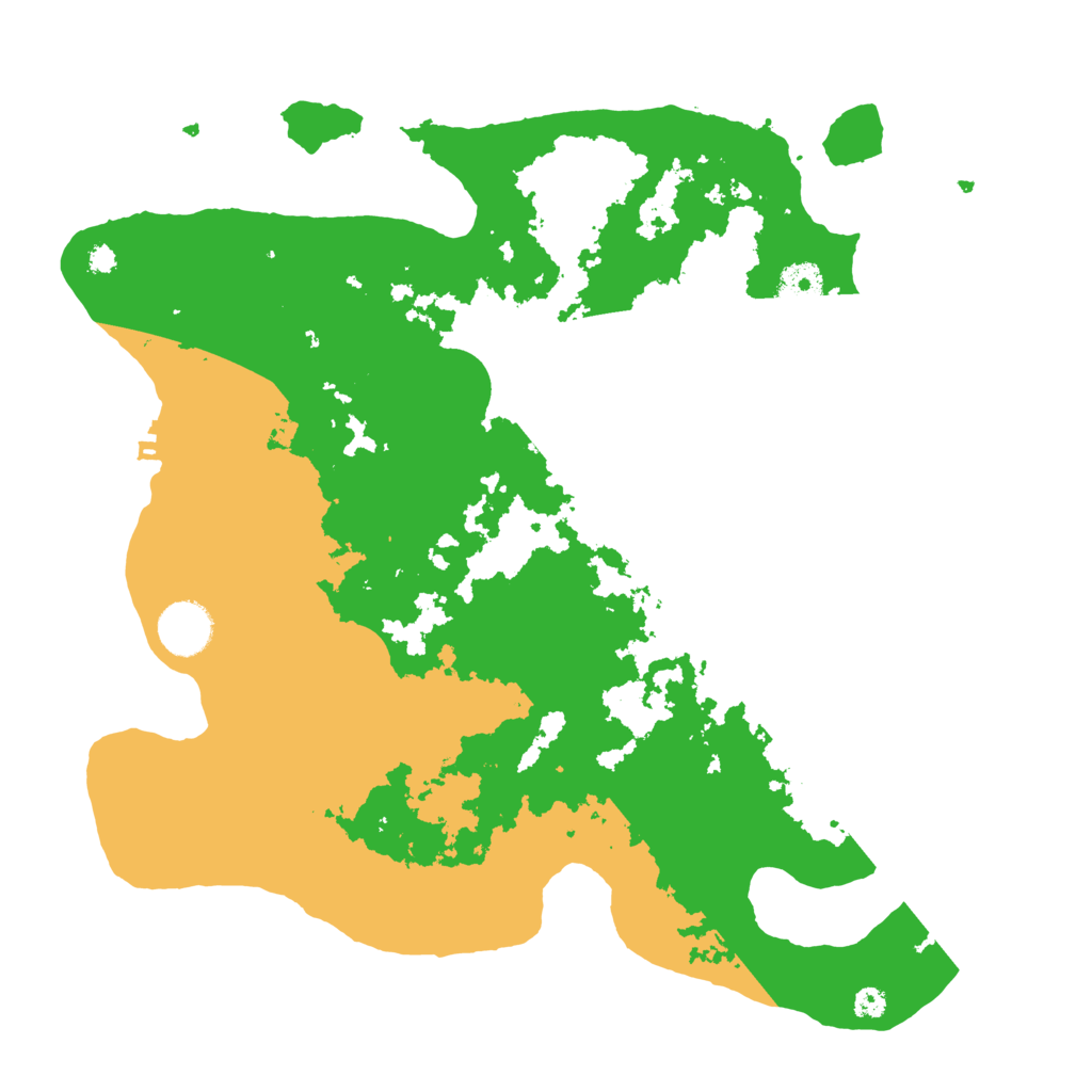 Biome Rust Map: Procedural Map, Size: 3550, Seed: 180717