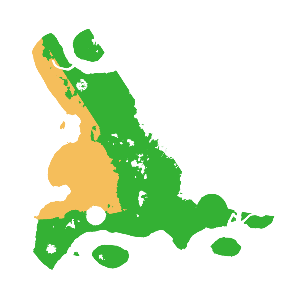 Biome Rust Map: Procedural Map, Size: 2800, Seed: 25654125