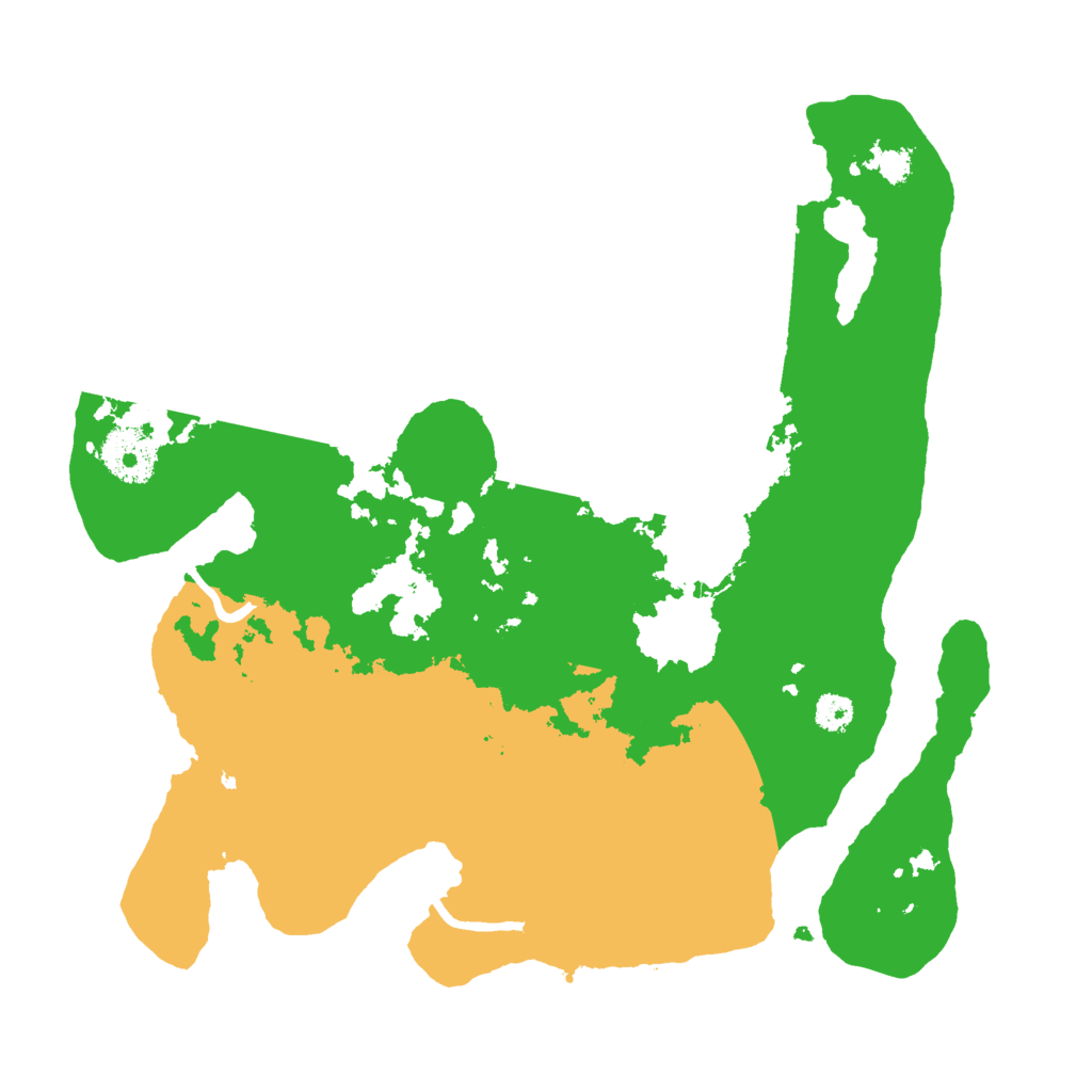 Biome Rust Map: Procedural Map, Size: 3000, Seed: 789502408