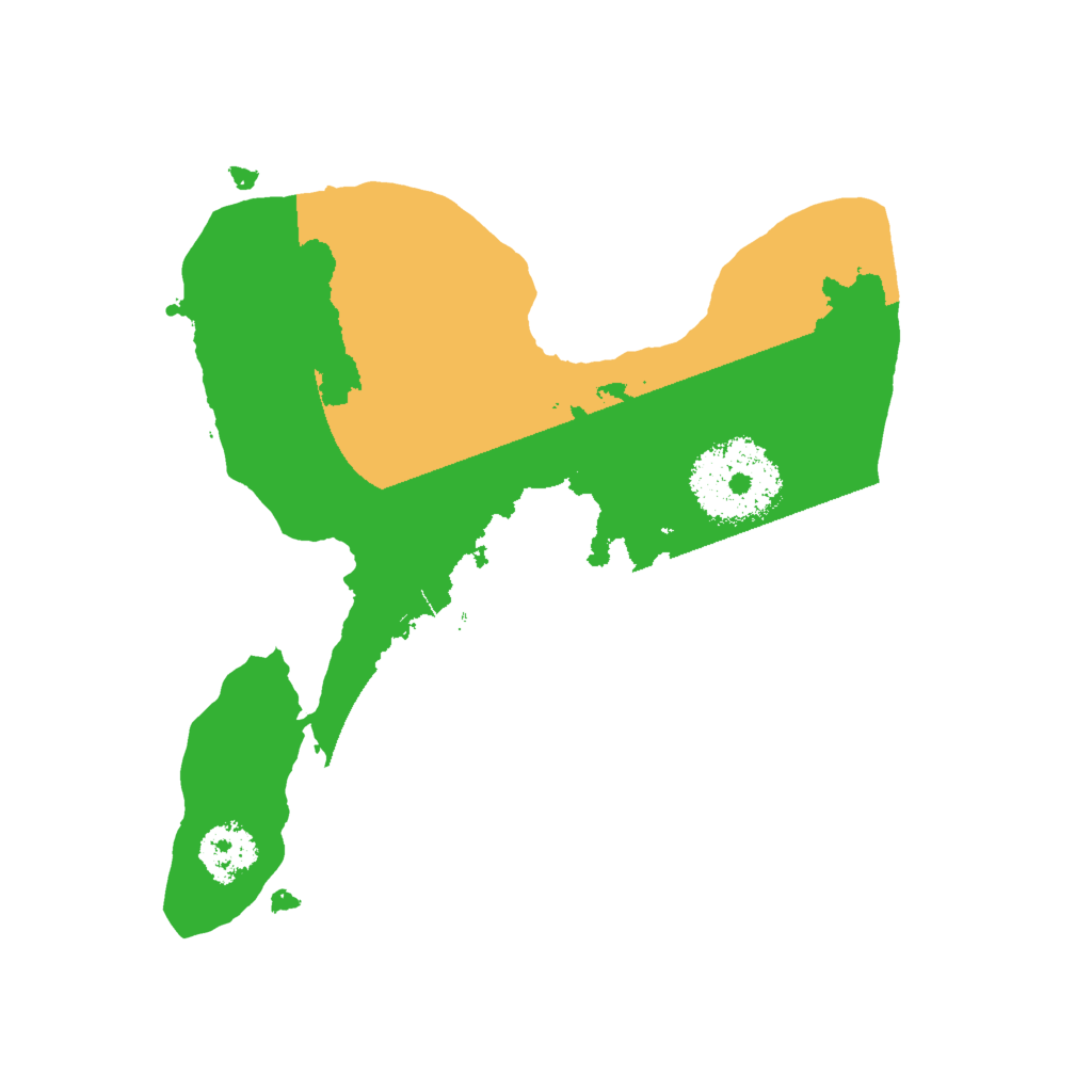 Biome Rust Map: Procedural Map, Size: 2000, Seed: 700804434