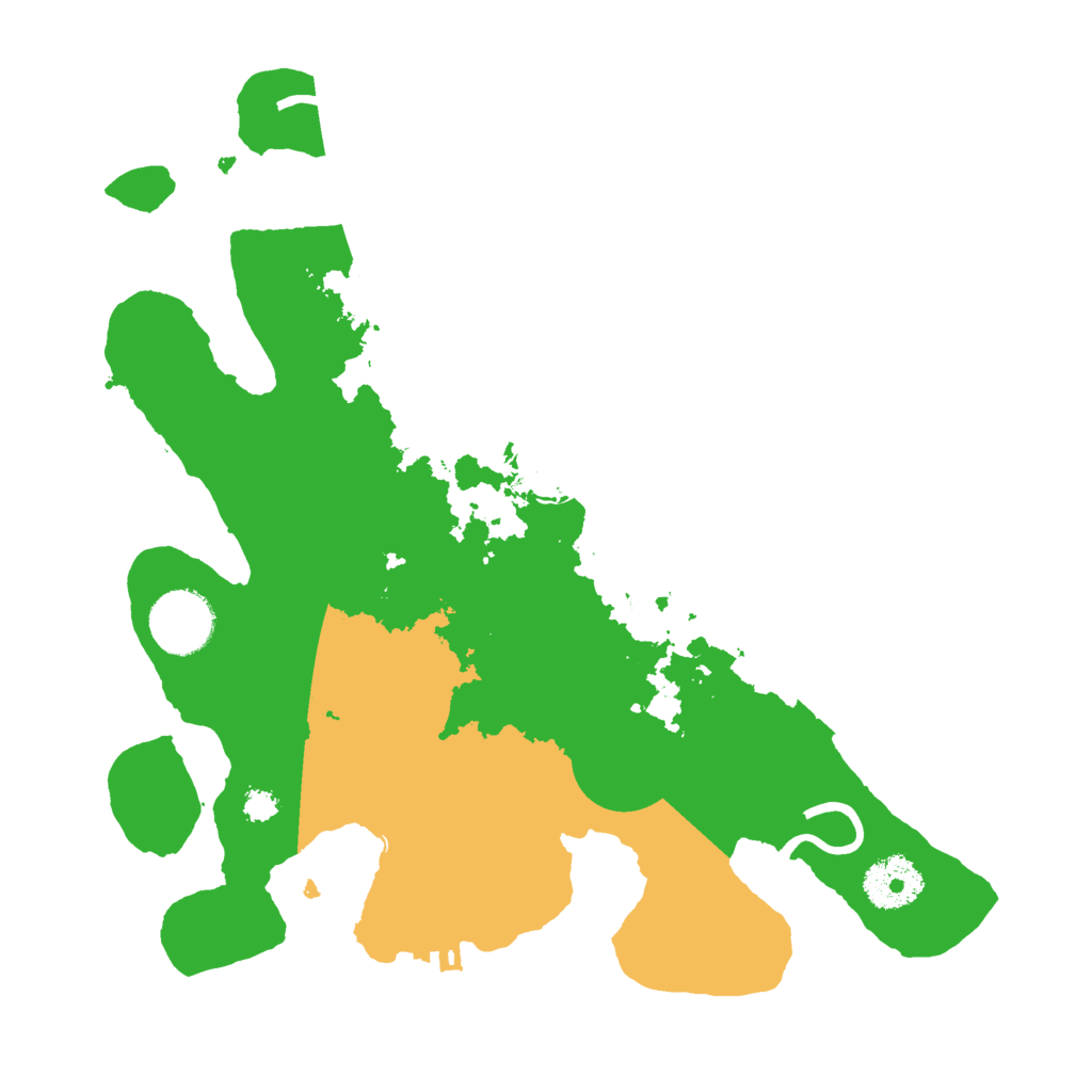 Biome Rust Map: Procedural Map, Size: 3000, Seed: 13129