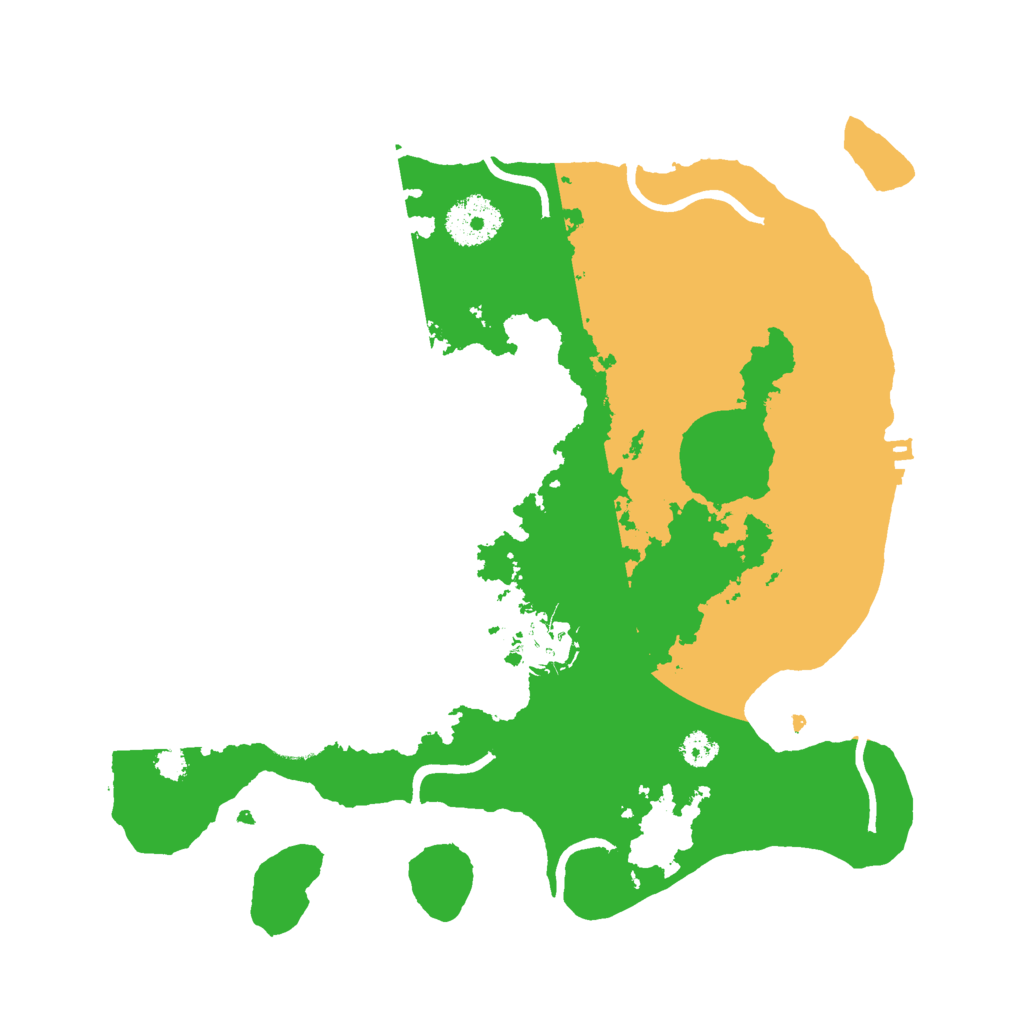 Biome Rust Map: Procedural Map, Size: 3000, Seed: 29841