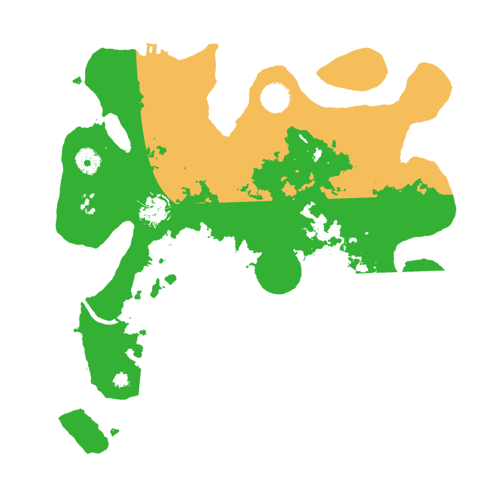 Biome Rust Map: Procedural Map, Size: 3000, Seed: 398735905