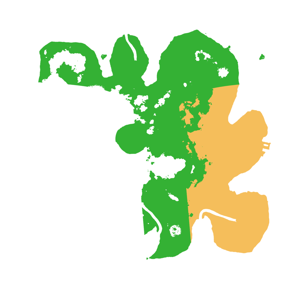 Biome Rust Map: Procedural Map, Size: 2700, Seed: 1076003410