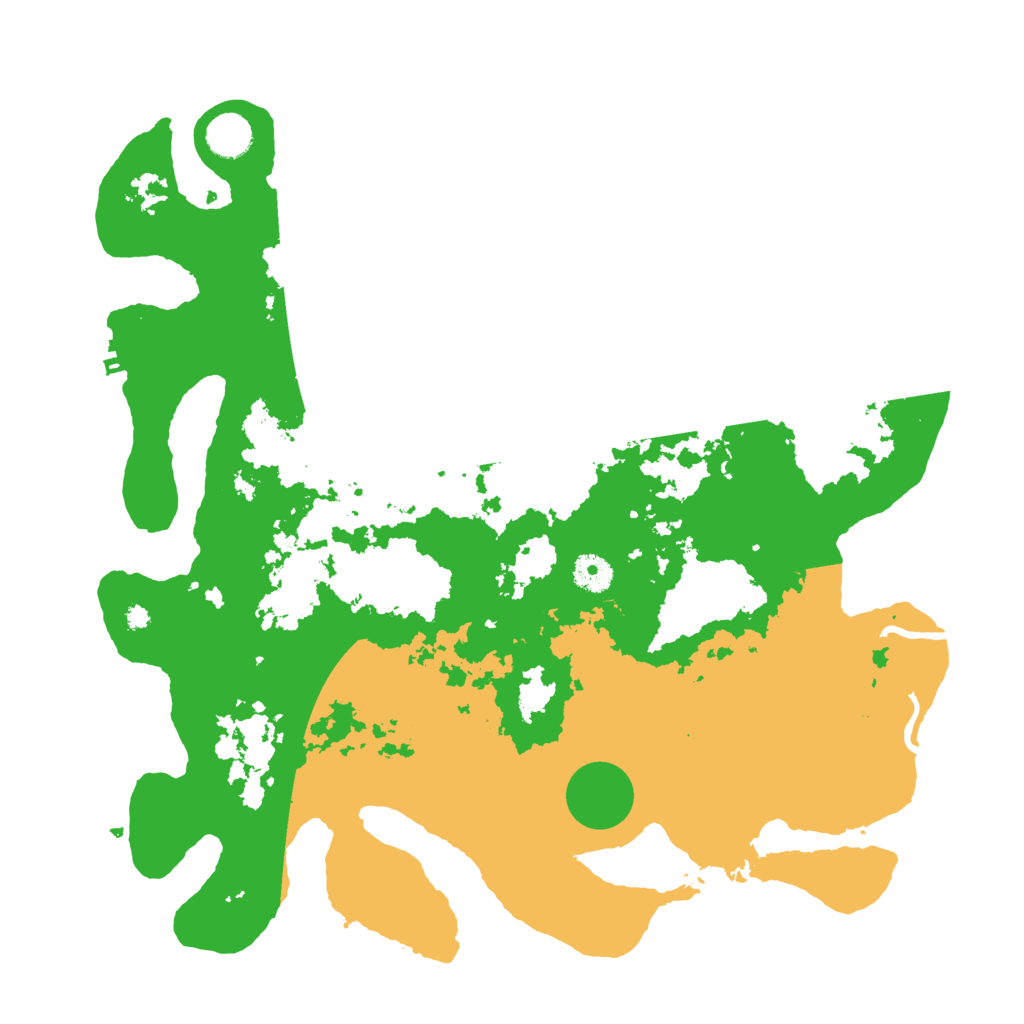 Biome Rust Map: Procedural Map, Size: 4000, Seed: 1201574956