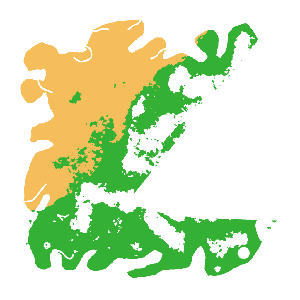 Biome Rust Map: Procedural Map, Size: 4500, Seed: 58487