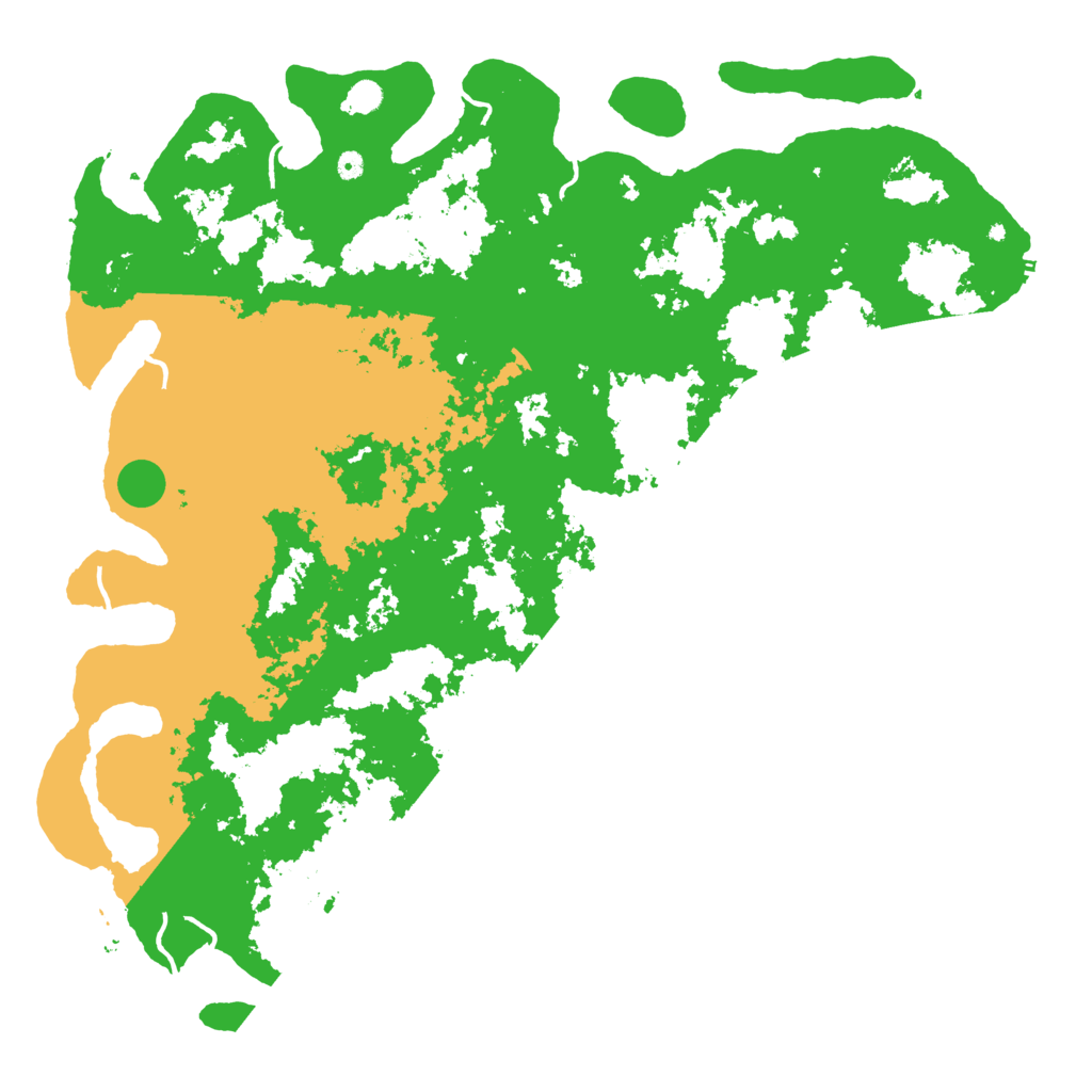 Biome Rust Map: Procedural Map, Size: 6000, Seed: 797421641