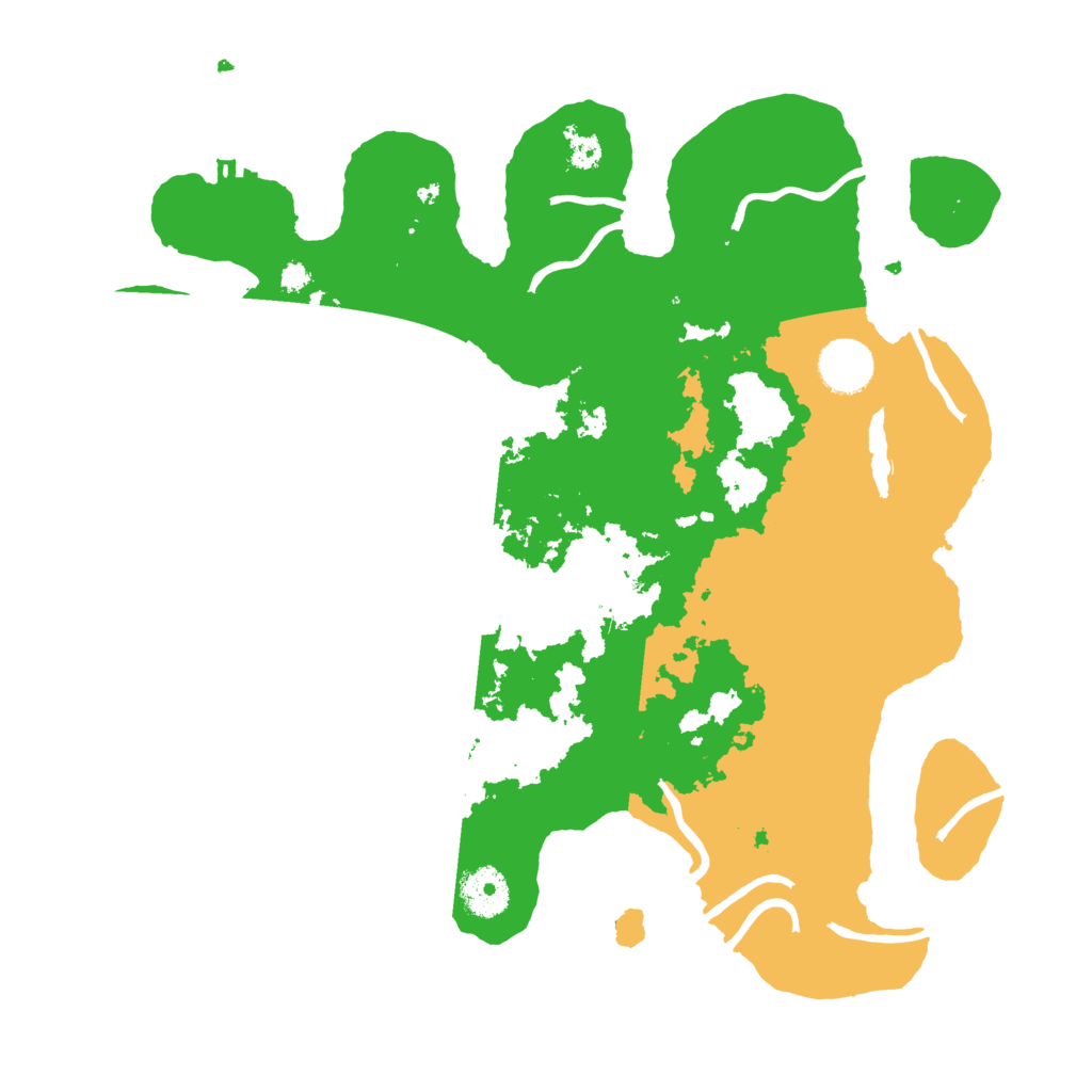 Biome Rust Map: Procedural Map, Size: 3500, Seed: 1875013808