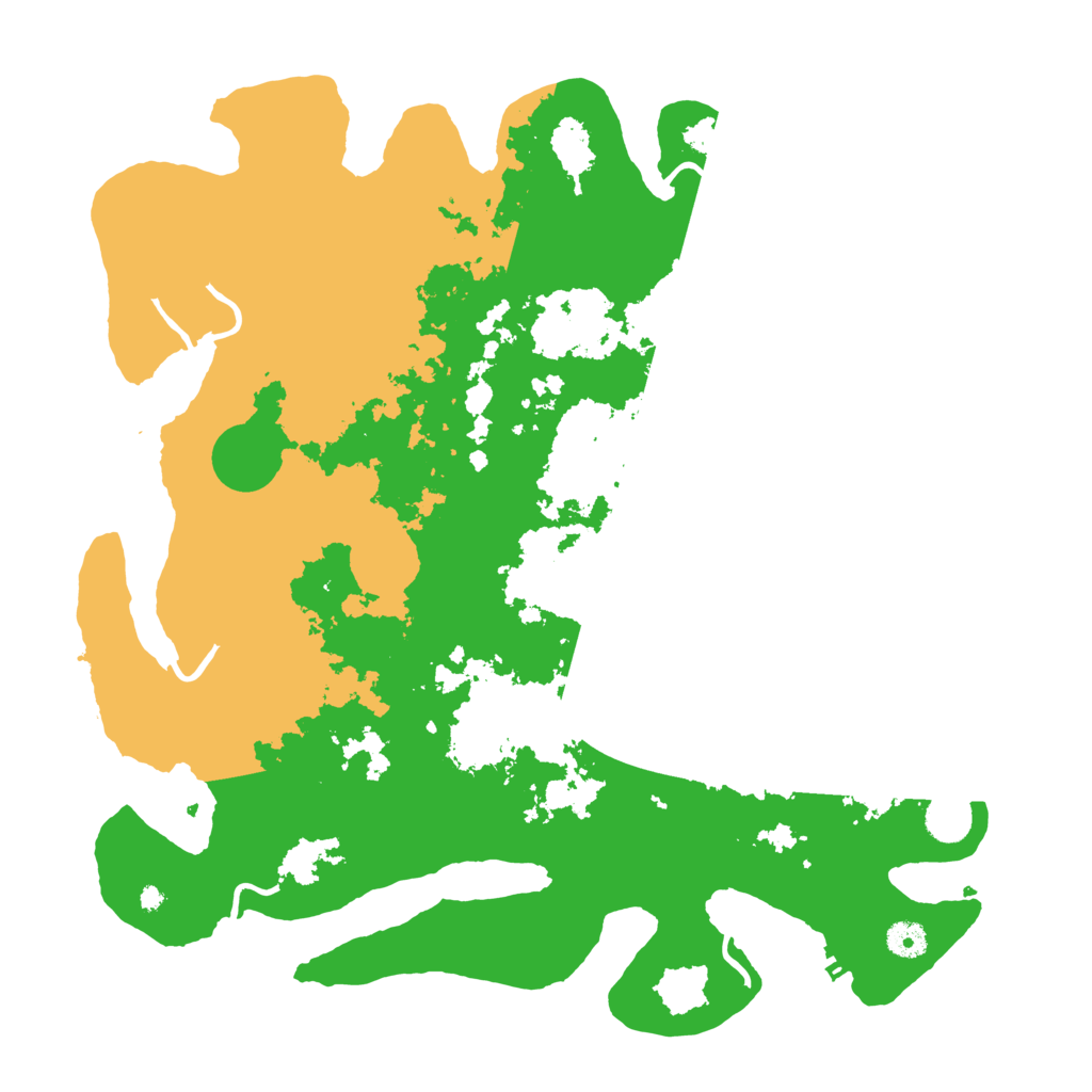 Biome Rust Map: Procedural Map, Size: 4250, Seed: 182739150