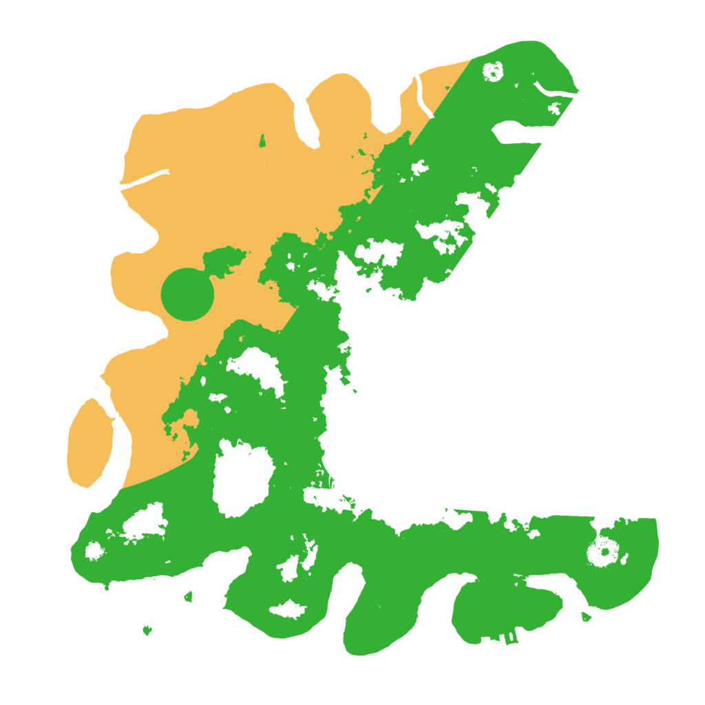 Biome Rust Map: Procedural Map, Size: 3500, Seed: 1909364355