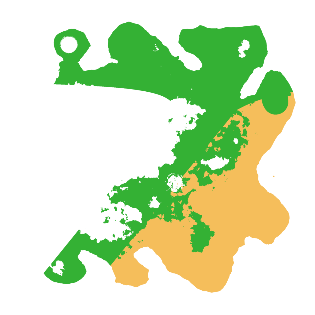 Biome Rust Map: Barren, Size: 3300, Seed: 290160911