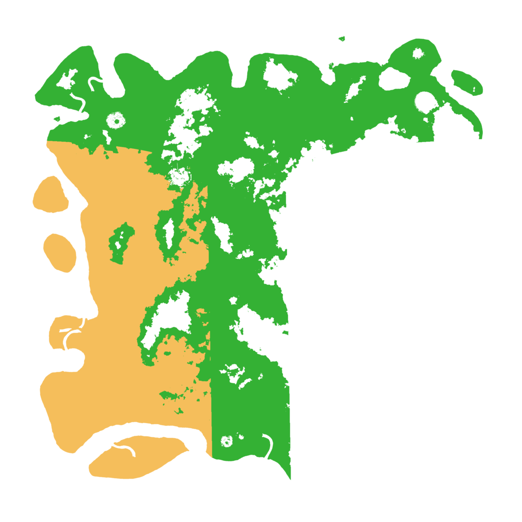 Biome Rust Map: Procedural Map, Size: 4500, Seed: 688631774