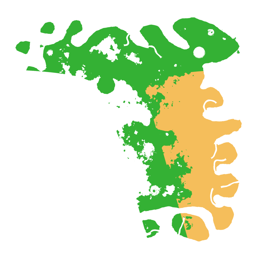 Biome Rust Map: Procedural Map, Size: 4000, Seed: 296214258