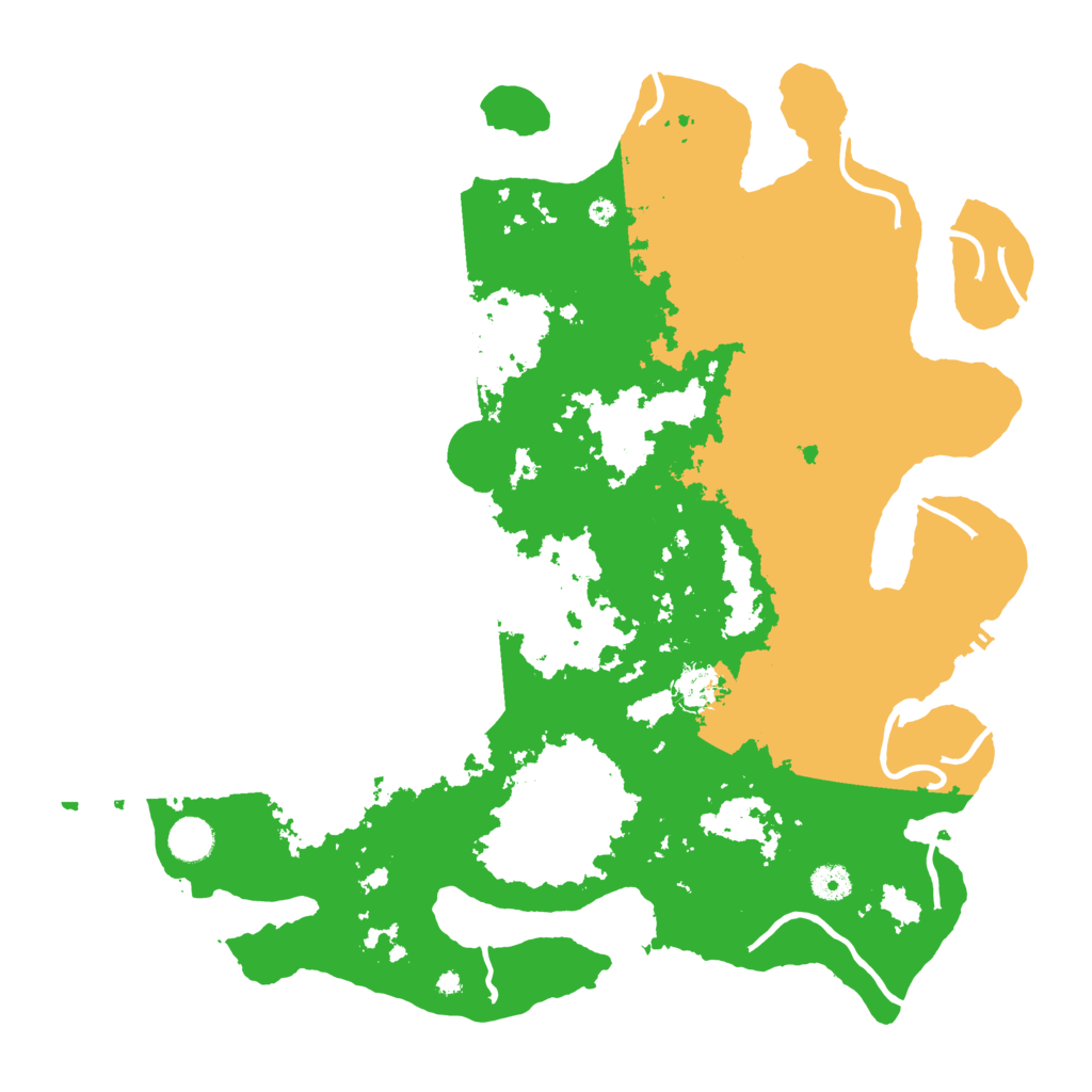 Biome Rust Map: Procedural Map, Size: 4250, Seed: 516466611