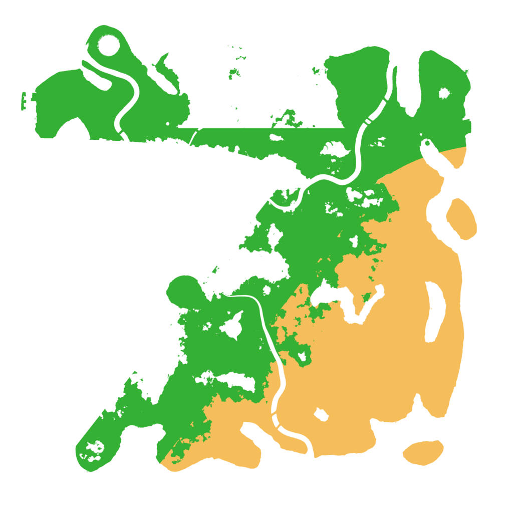 Biome Rust Map: Procedural Map, Size: 4255, Seed: 322272379