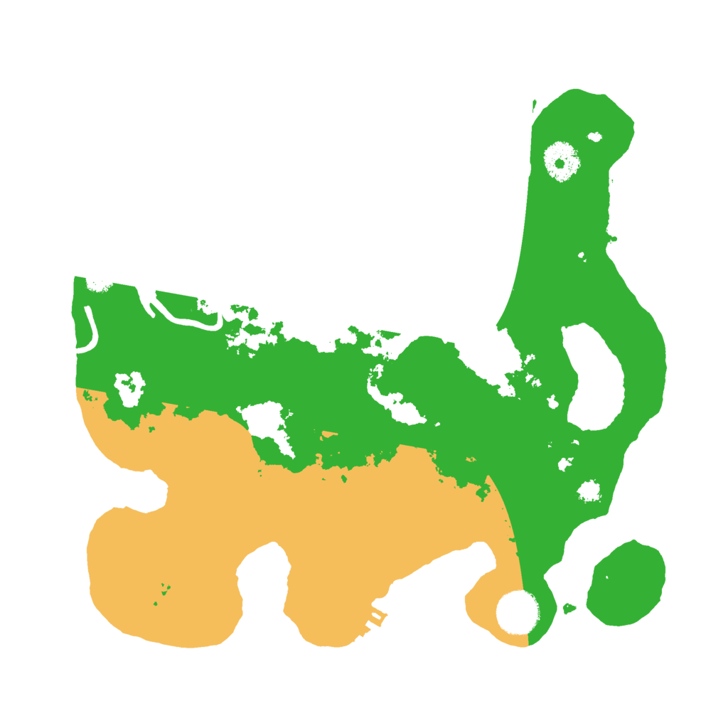 Biome Rust Map: Procedural Map, Size: 3000, Seed: 21790