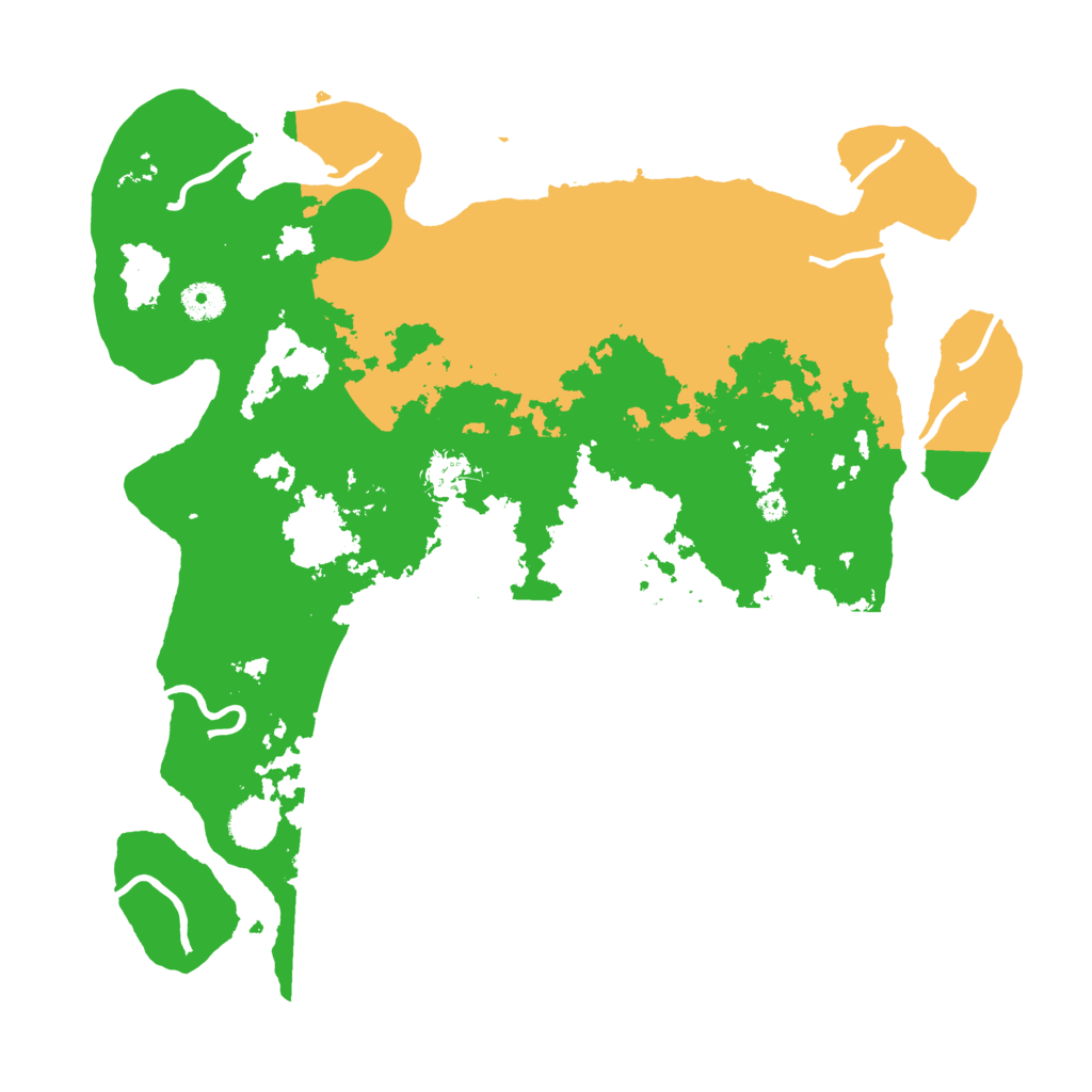 Biome Rust Map: Procedural Map, Size: 4000, Seed: 15286