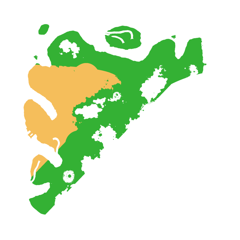 Biome Rust Map: Procedural Map, Size: 3000, Seed: 10677