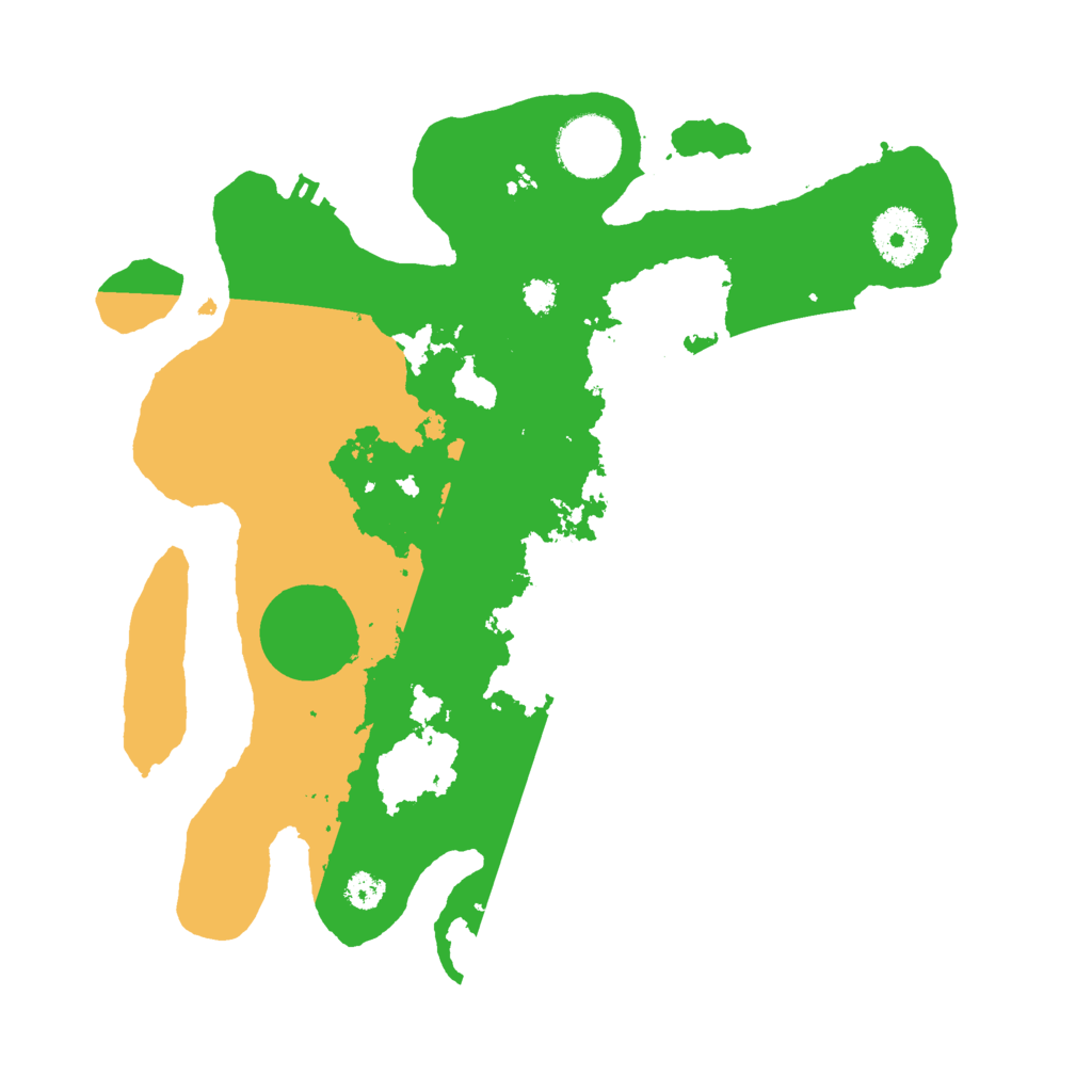 Biome Rust Map: Procedural Map, Size: 3000, Seed: 6956