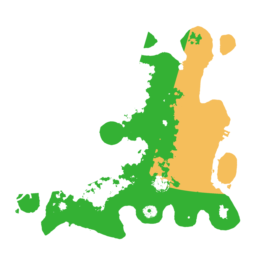 Biome Rust Map: Procedural Map, Size: 3000, Seed: 12236