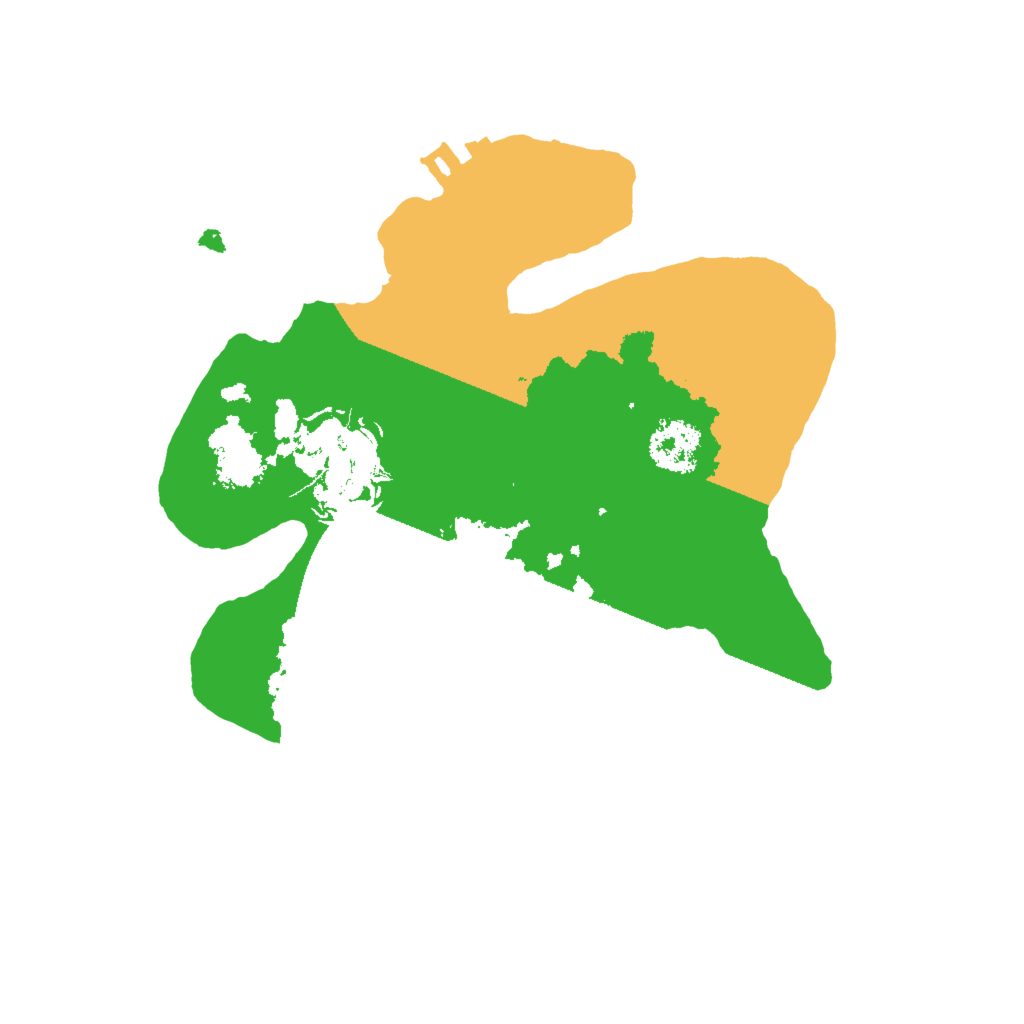 Biome Rust Map: Procedural Map, Size: 2000, Seed: 1188760319