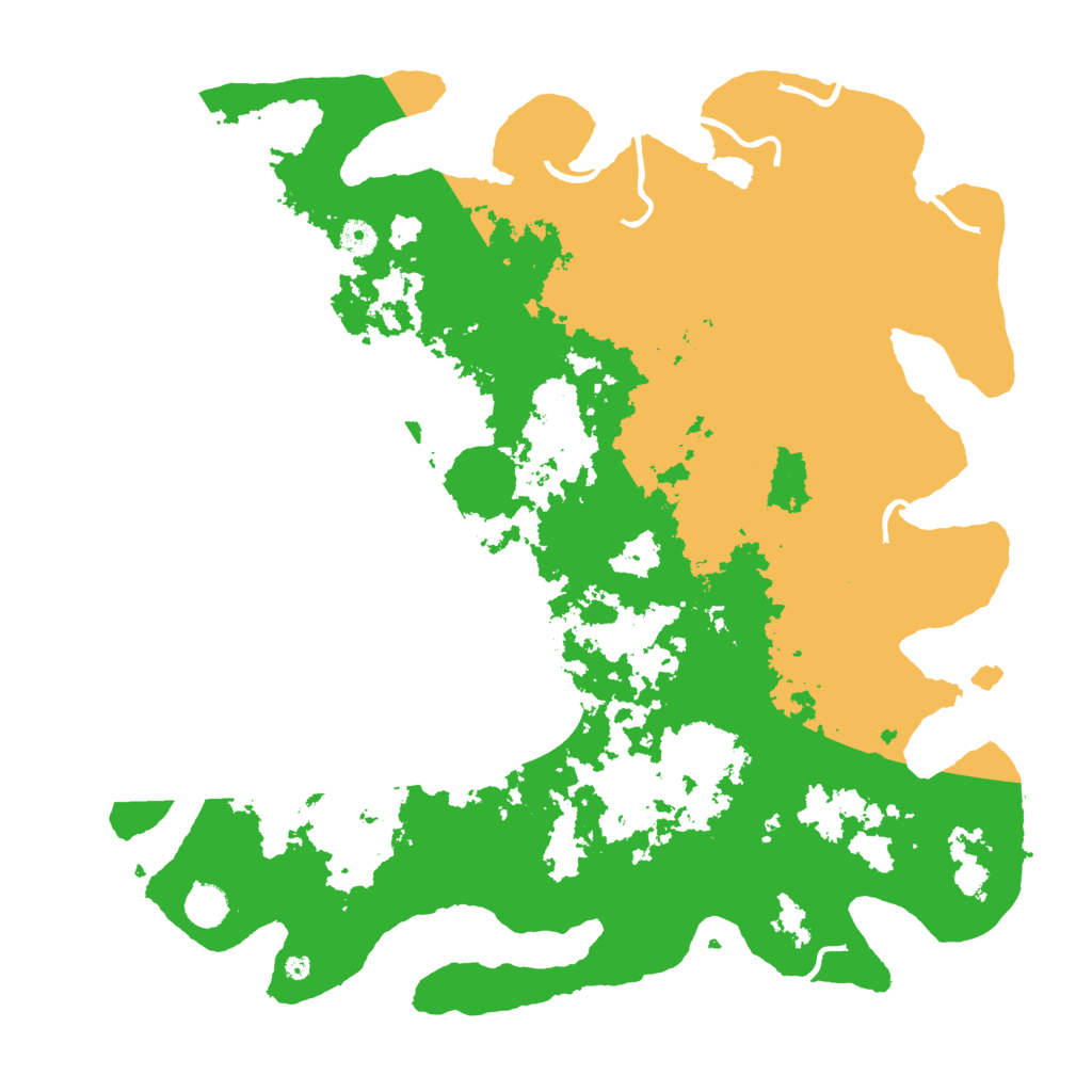 Biome Rust Map: Procedural Map, Size: 4500, Seed: 528968