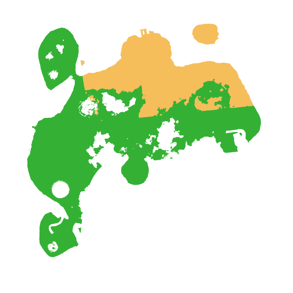 Biome Rust Map: Procedural Map, Size: 3000, Seed: 20655