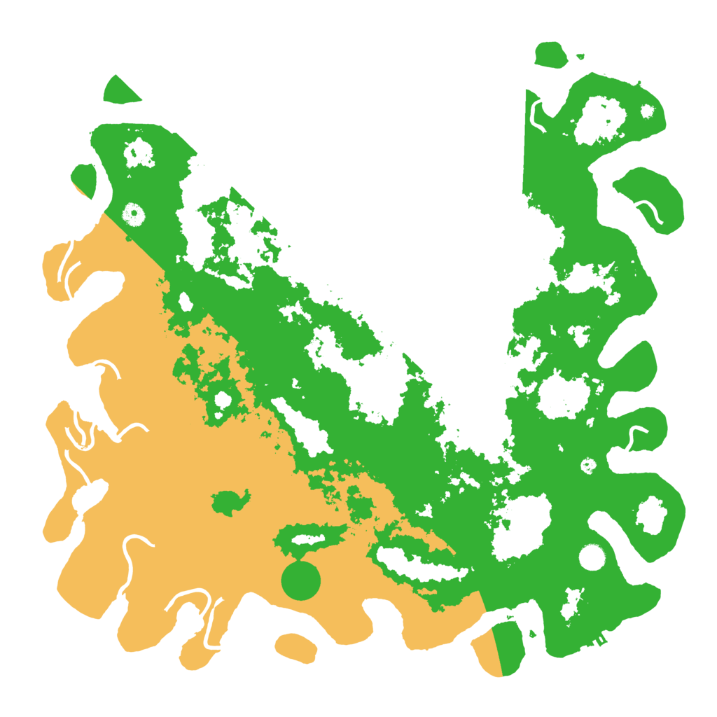 Biome Rust Map: Procedural Map, Size: 4800, Seed: 112926769