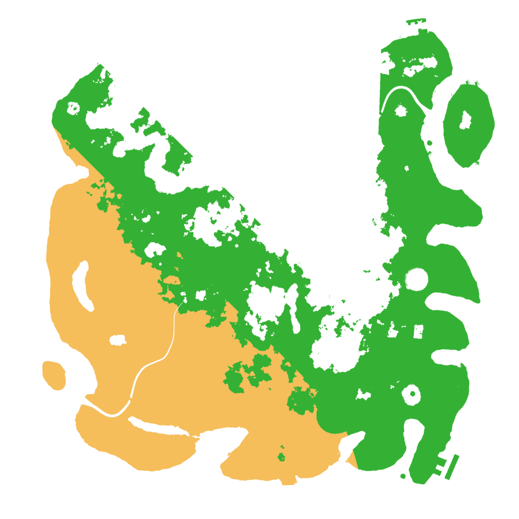 Biome Rust Map: Procedural Map, Size: 4000, Seed: 1792424575