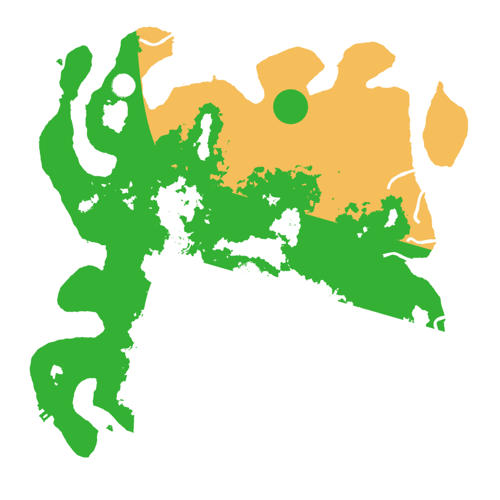 Biome Rust Map: Procedural Map, Size: 3800, Seed: 672767