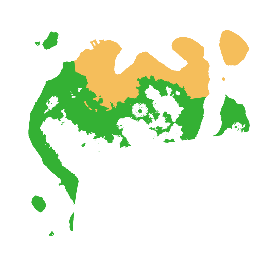 Biome Rust Map: Procedural Map, Size: 2699, Seed: 50000