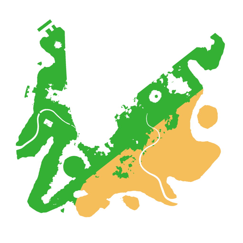 Biome Rust Map: Procedural Map, Size: 3000, Seed: 1736010799