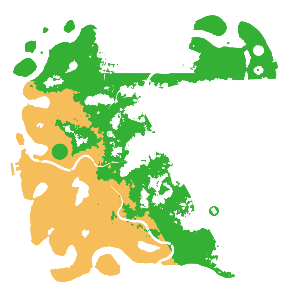 Biome Rust Map: Procedural Map, Size: 4800, Seed: 752203042