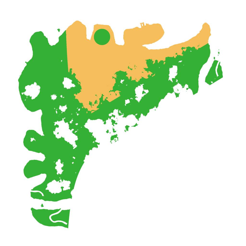 Biome Rust Map: Procedural Map, Size: 4000, Seed: 32106814