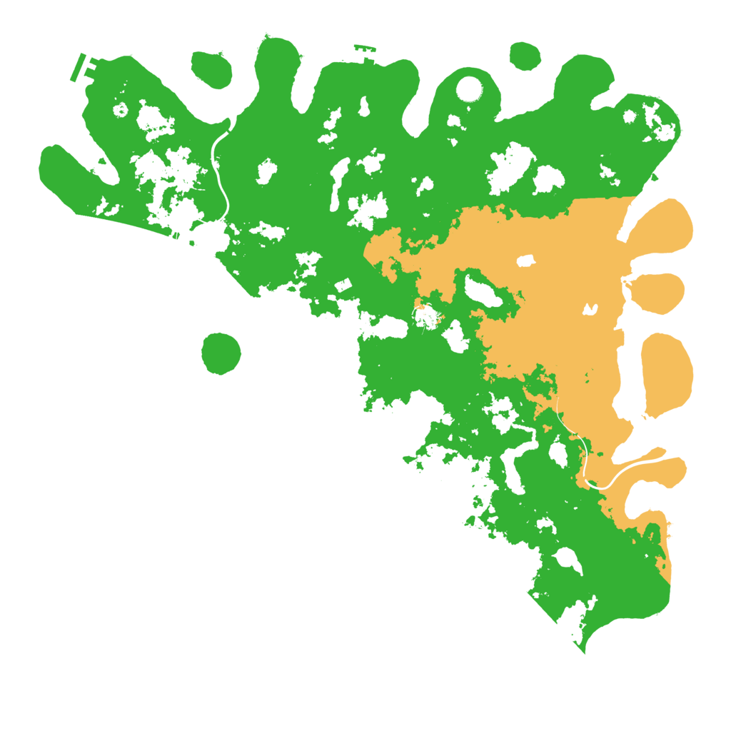 Biome Rust Map: Procedural Map, Size: 5000, Seed: 660394854
