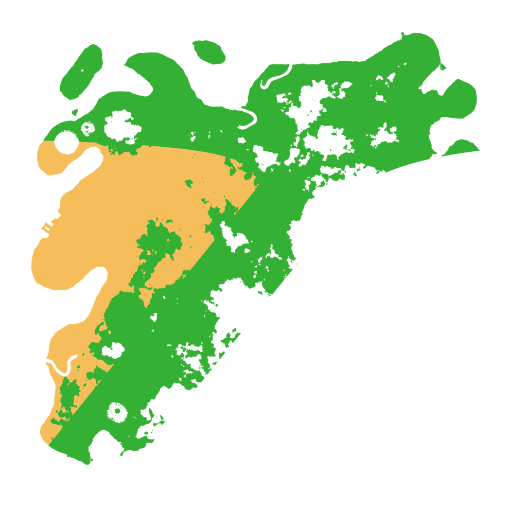 Biome Rust Map: Procedural Map, Size: 4000, Seed: 1341324