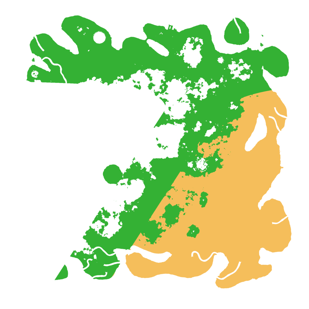 Biome Rust Map: Procedural Map, Size: 4500, Seed: 1636579246
