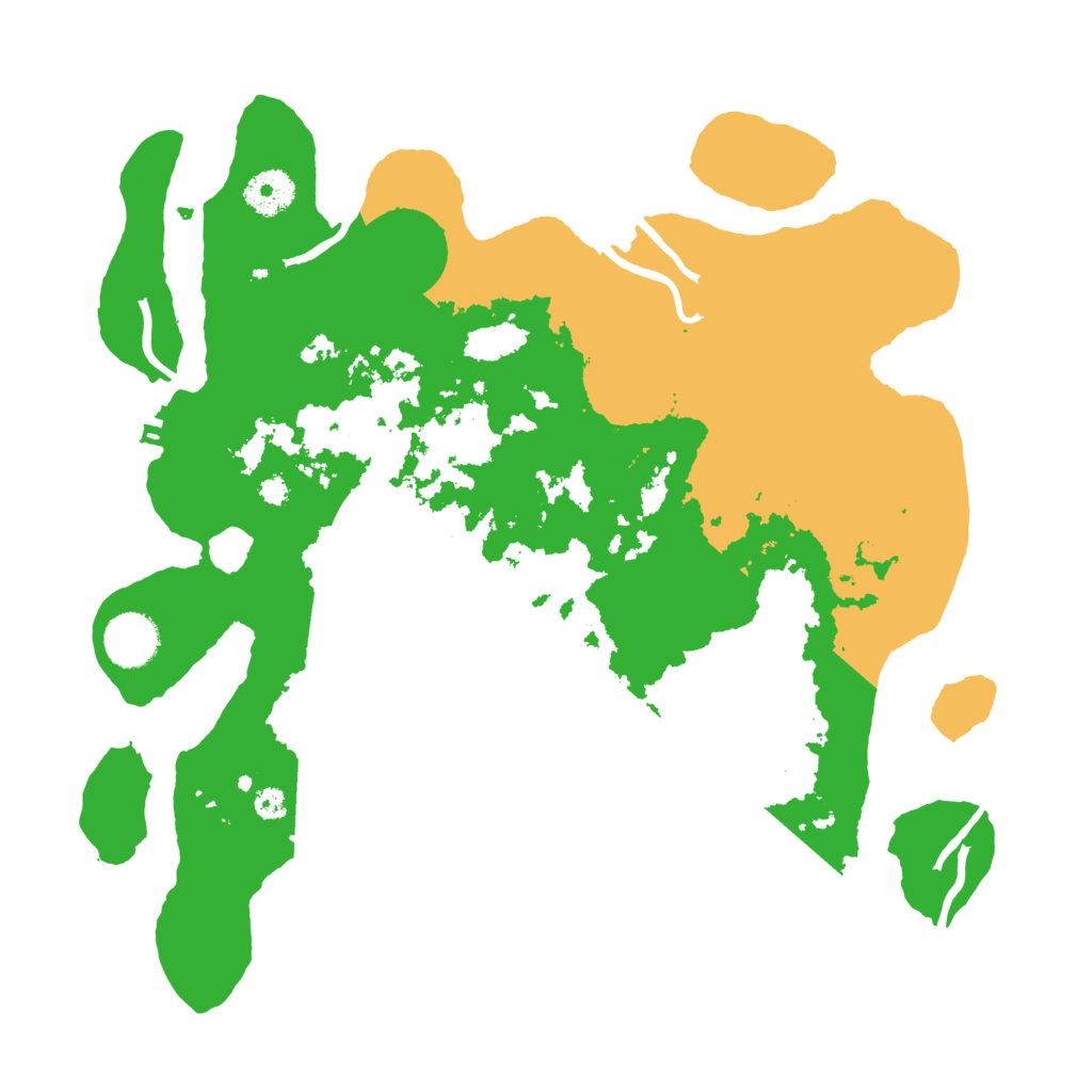 Biome Rust Map: Procedural Map, Size: 3500, Seed: 21042023