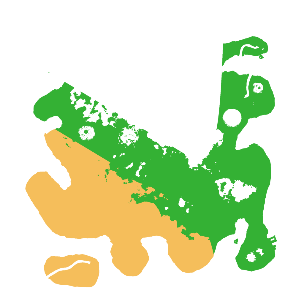 Biome Rust Map: Procedural Map, Size: 3000, Seed: 7235