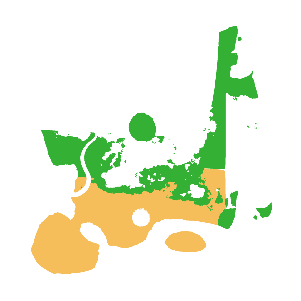 Biome Rust Map: Procedural Map, Size: 3000, Seed: 4965