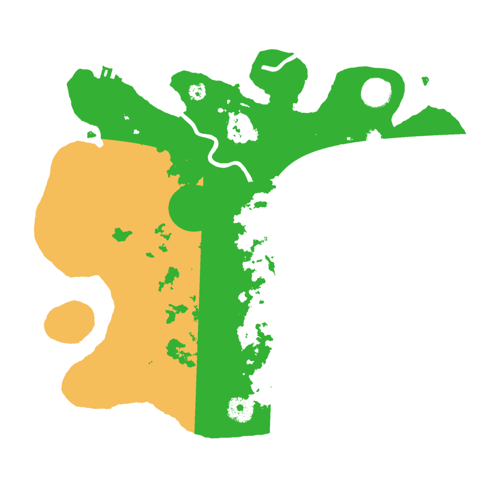 Biome Rust Map: Procedural Map, Size: 3000, Seed: 17824