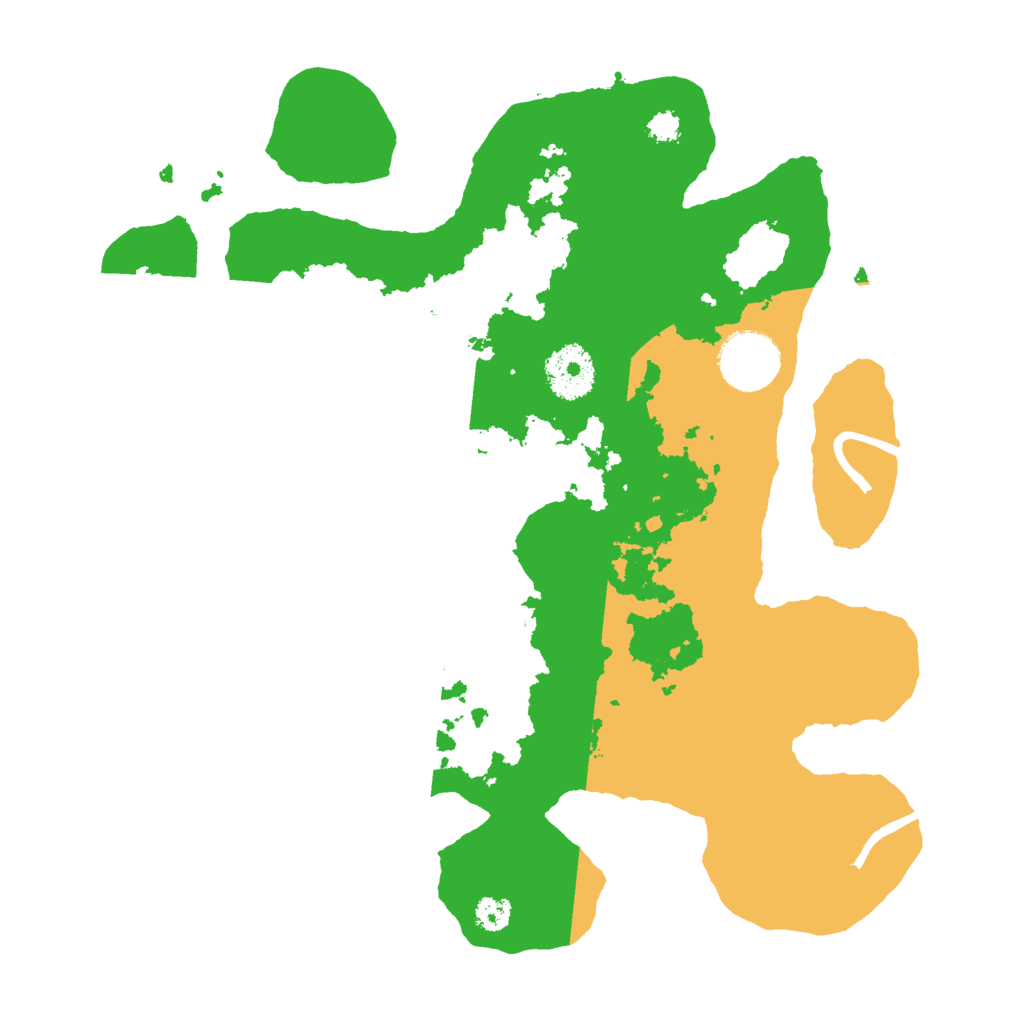 Biome Rust Map: Procedural Map, Size: 3000, Seed: 7221