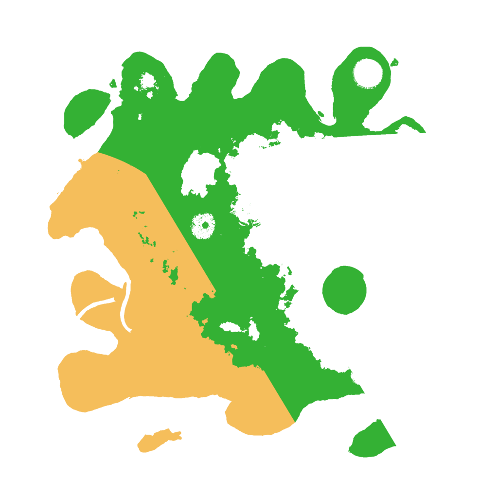 Biome Rust Map: Procedural Map, Size: 3000, Seed: 1812152530