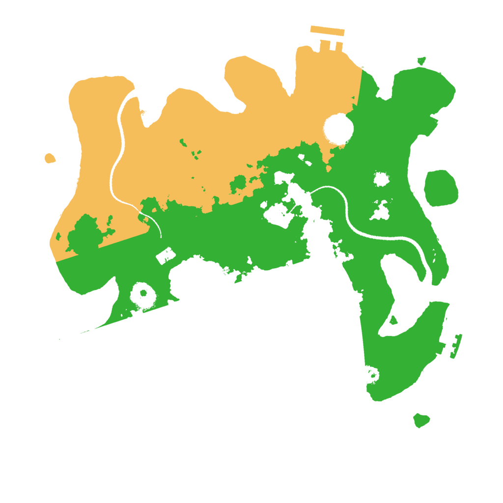 Biome Rust Map: Procedural Map, Size: 3000, Seed: 24771