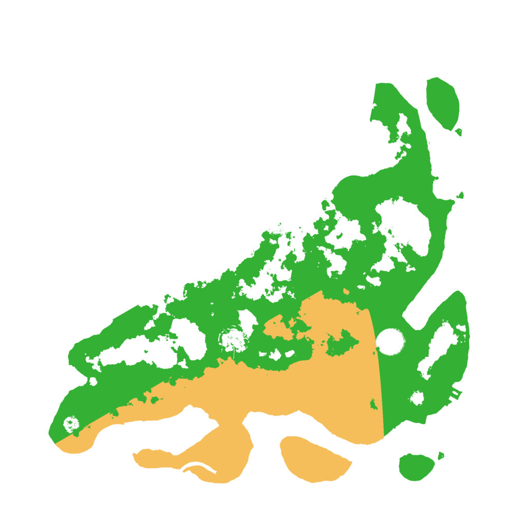 Biome Rust Map: Procedural Map, Size: 3500, Seed: 188692138