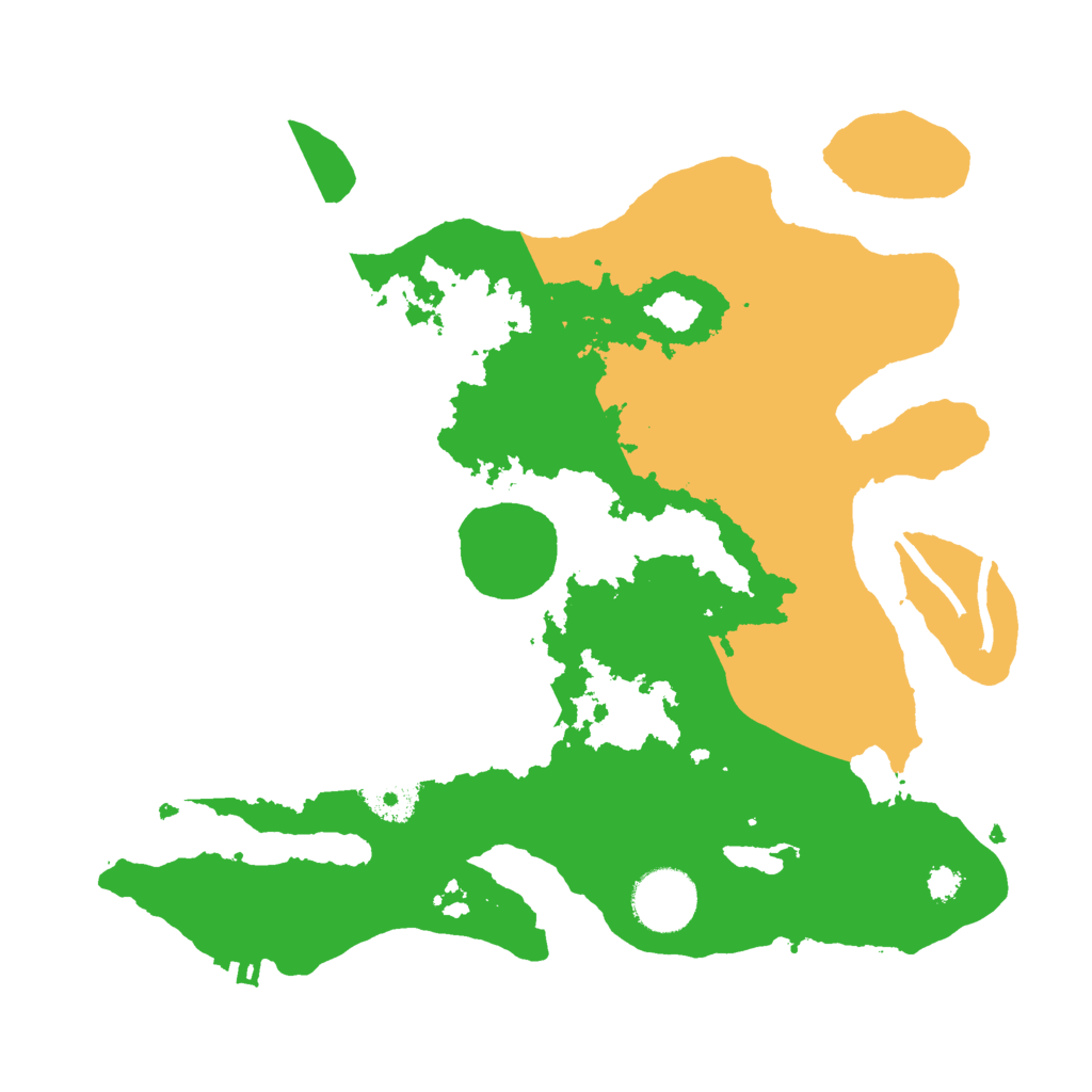 Biome Rust Map: Procedural Map, Size: 3000, Seed: 1195508986