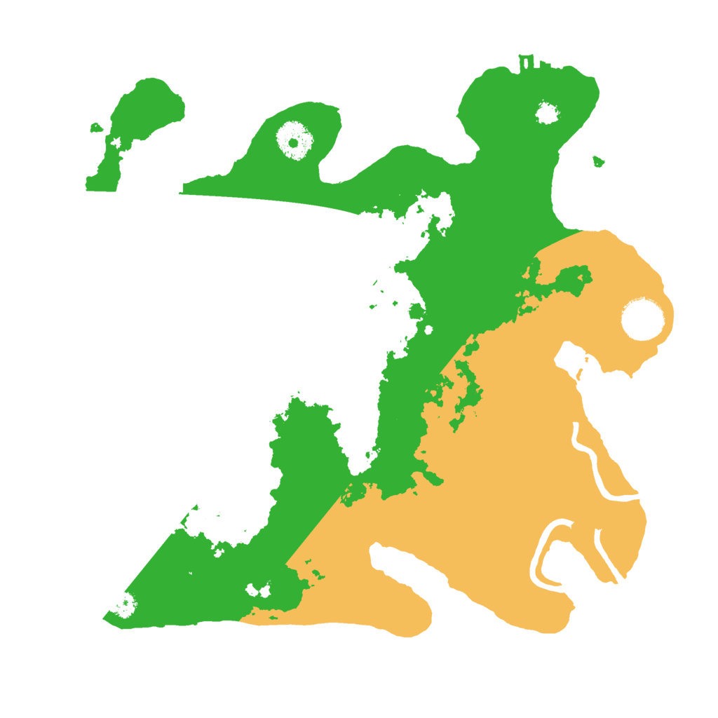 Biome Rust Map: Procedural Map, Size: 3000, Seed: 8659