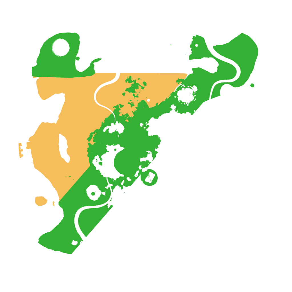Biome Rust Map: Procedural Map, Size: 3000, Seed: 2075967411