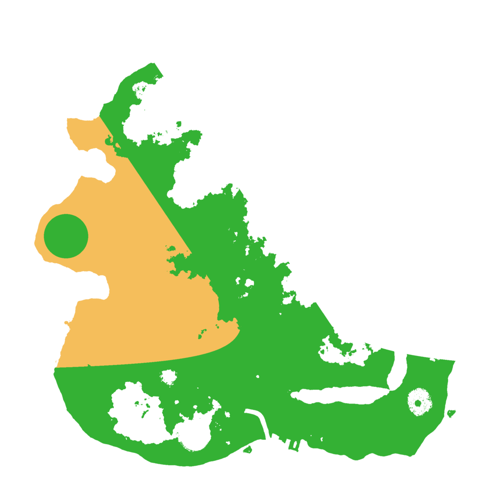 Biome Rust Map: Procedural Map, Size: 3000, Seed: 1157844692